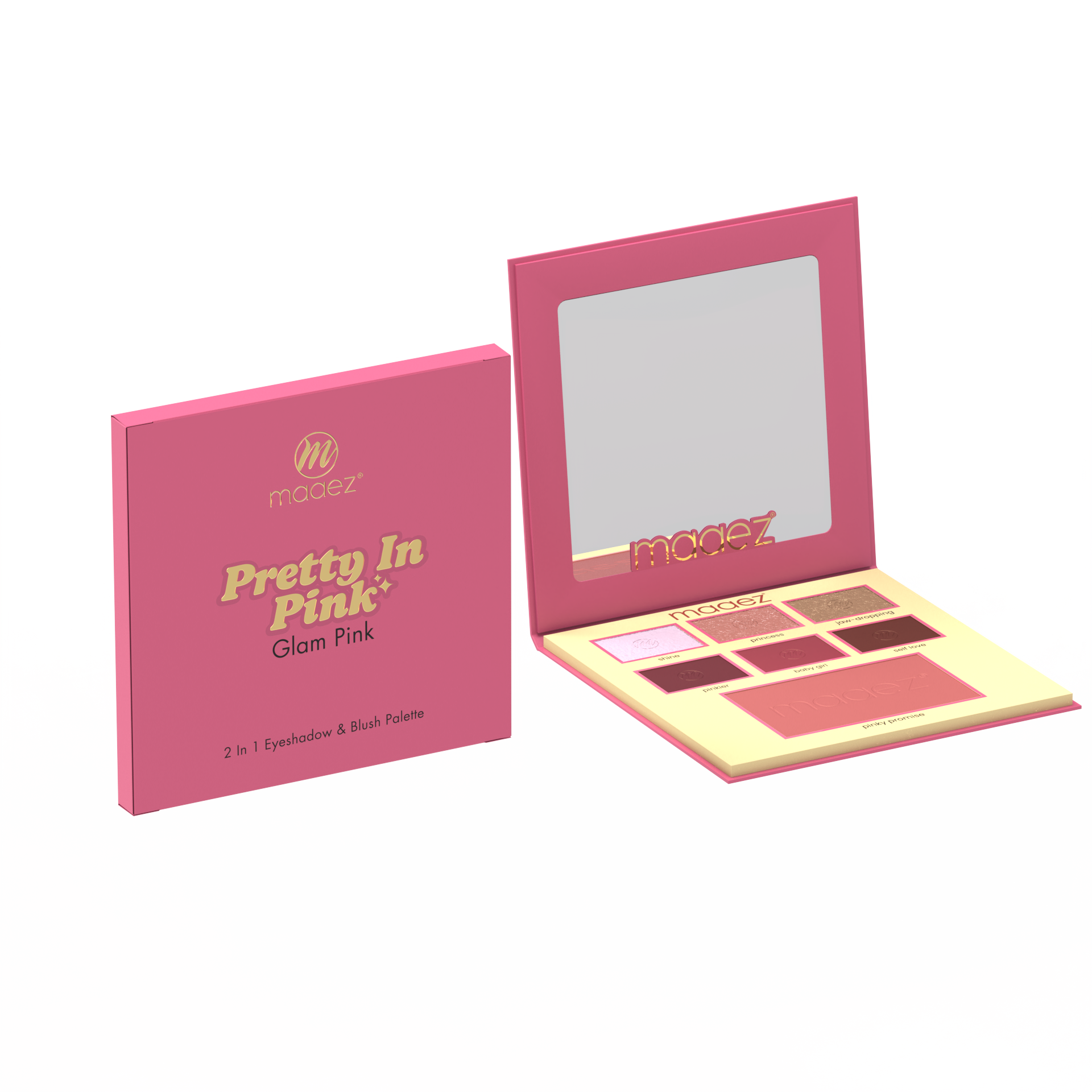 2 in 1 Eyeshadow and Blush Palette